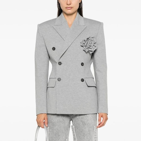 Celeste Floral Lapel Blazer